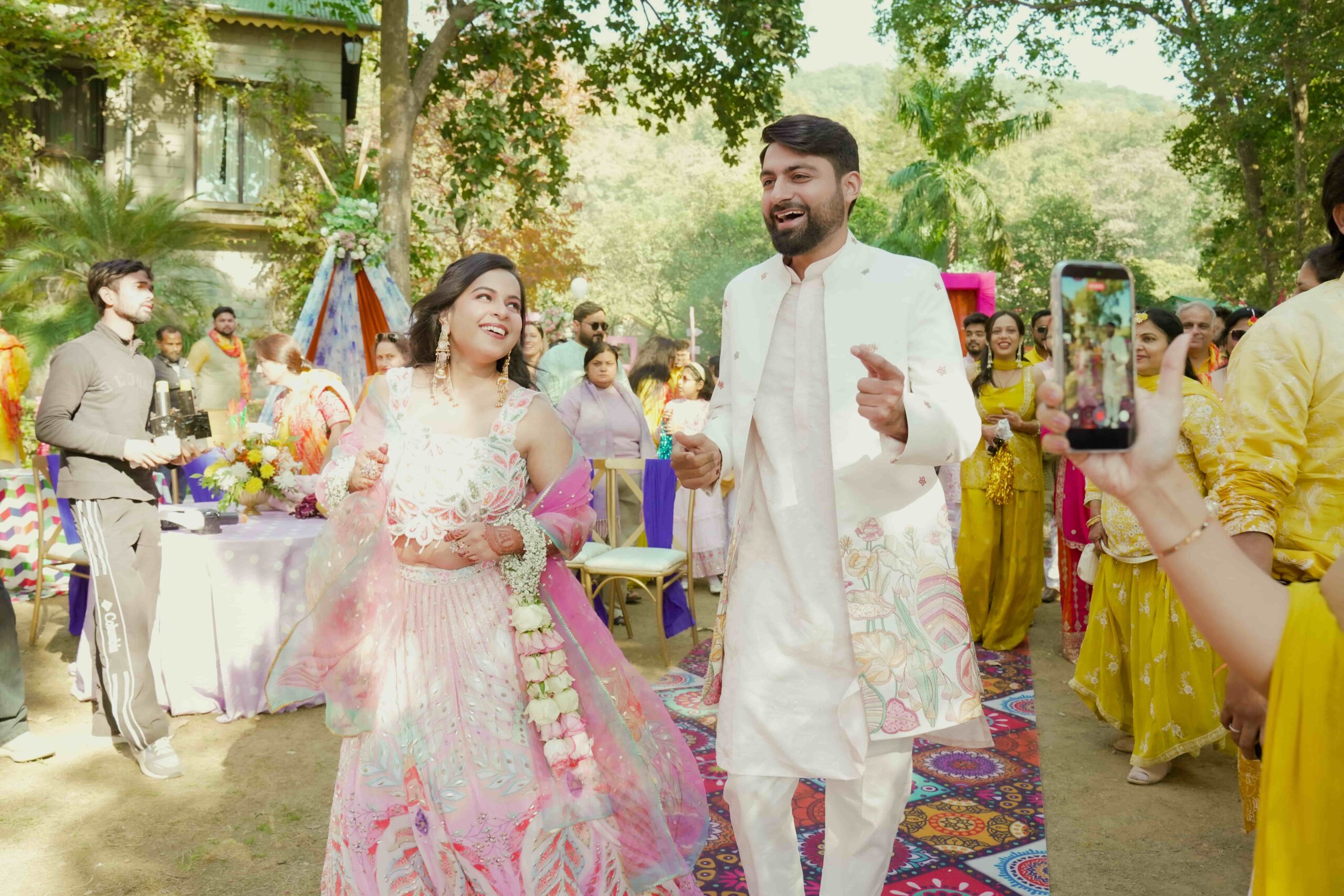 Luxury wedding story of Bhavya and Aditi at The Den Jim Corbett — Cupid Love Stories