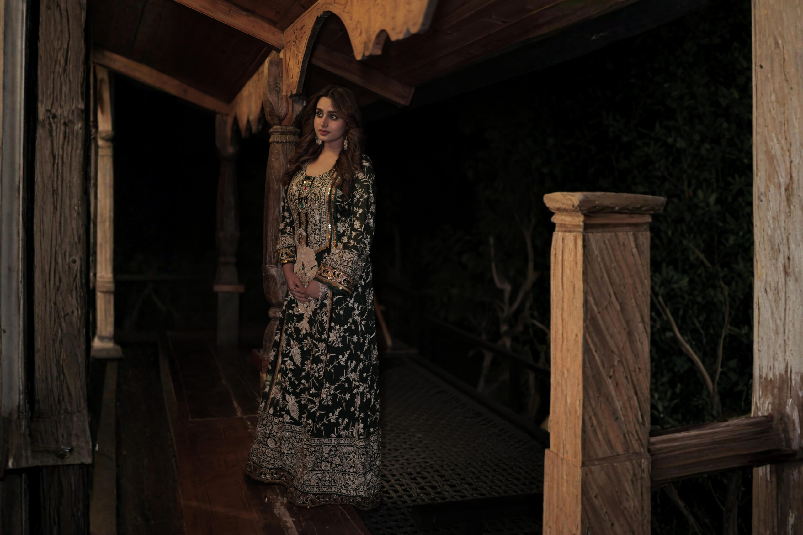 Ayesha Khan outdoor fashion photography — candid elegance in natural light