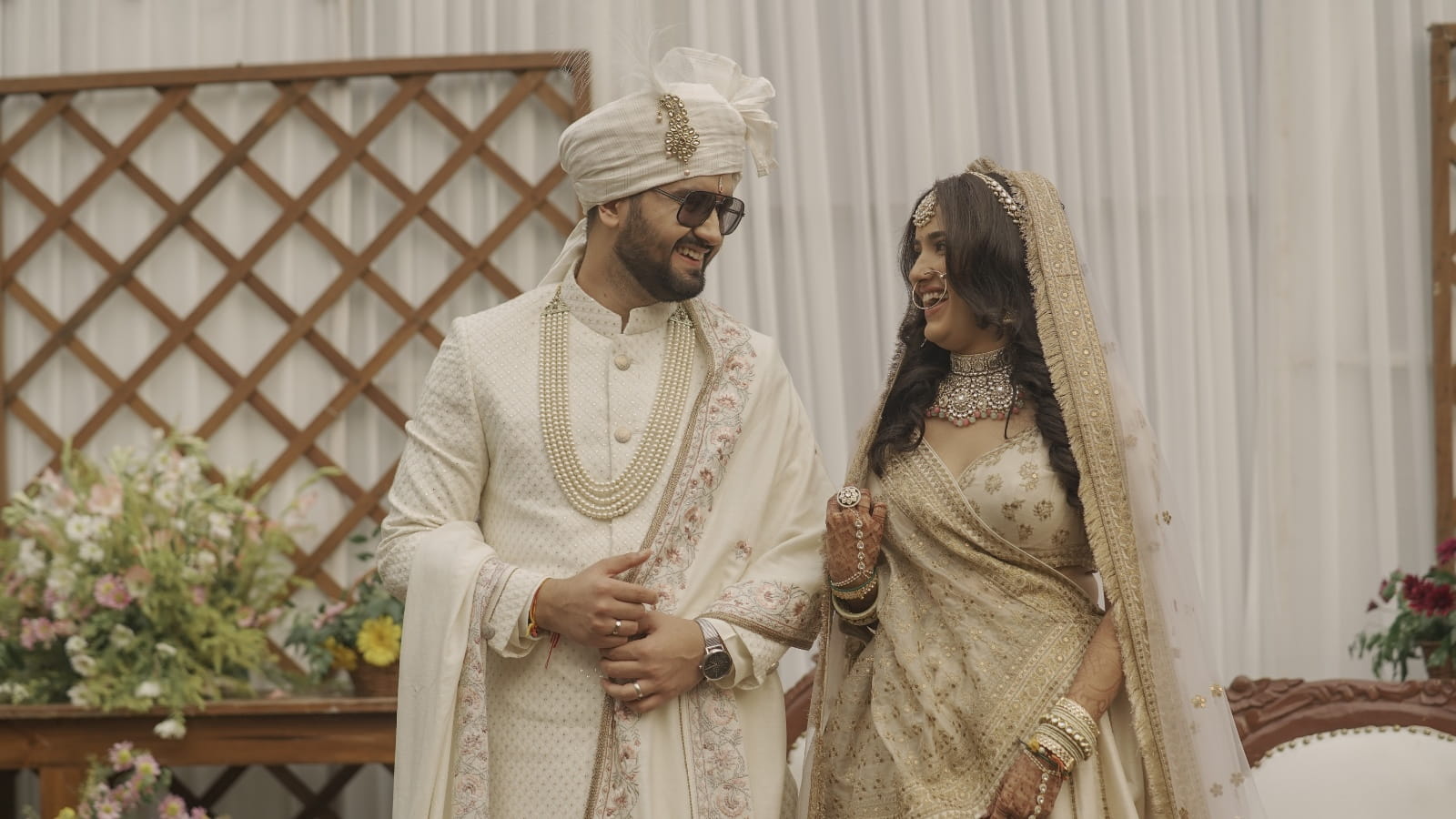 Luxury wedding story of Ayushi and Devesh at Solluna Resort Jim Corbett — Cupid Love Stories