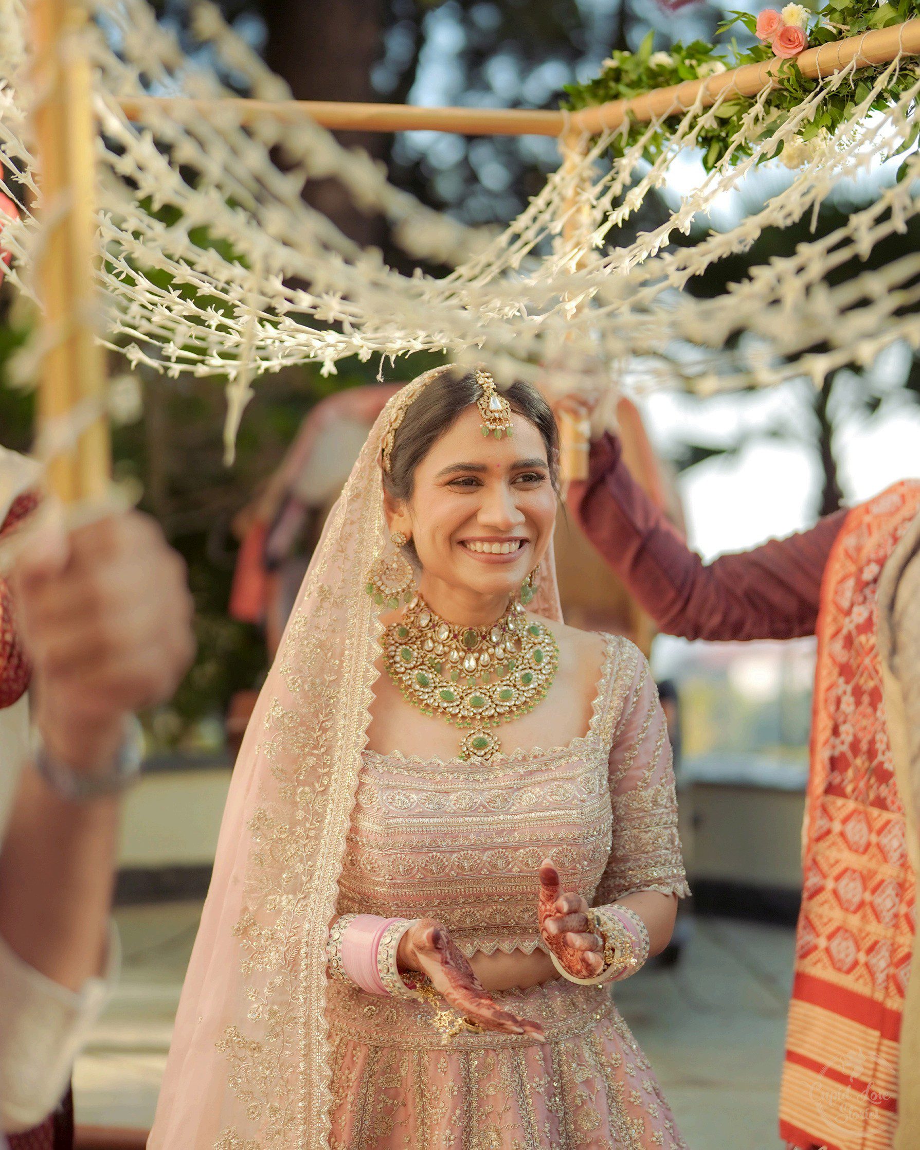 Premium wedding cinematography India — cinematic couple frame