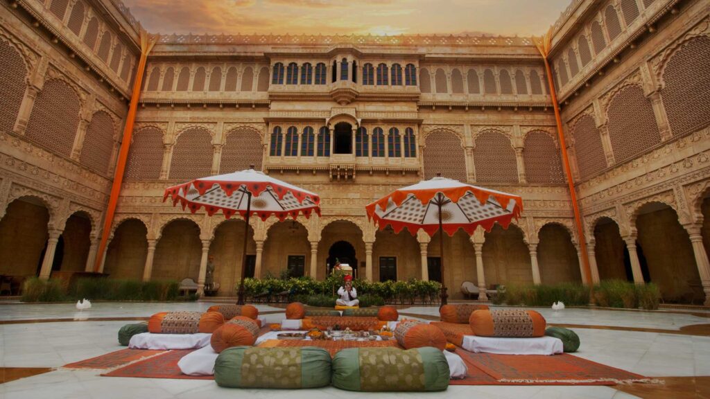 1. Suryagarh Palace — The Gold Standard of Jaisalmer Weddings