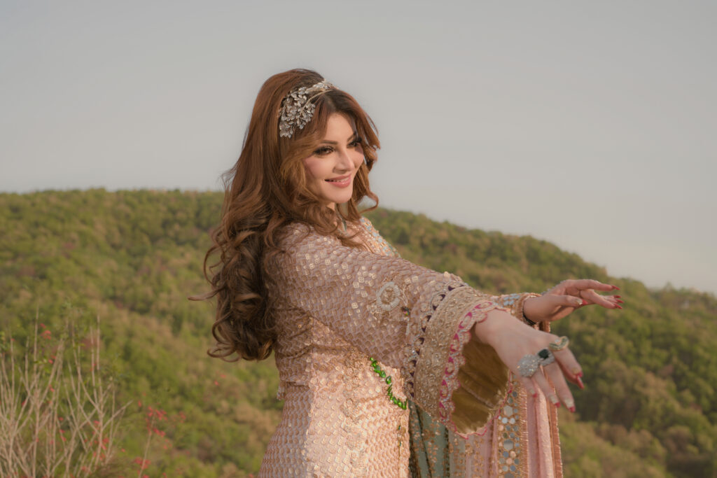  Urvashi Rautela misty hills portrait Hyatt Regency Mussoorie India