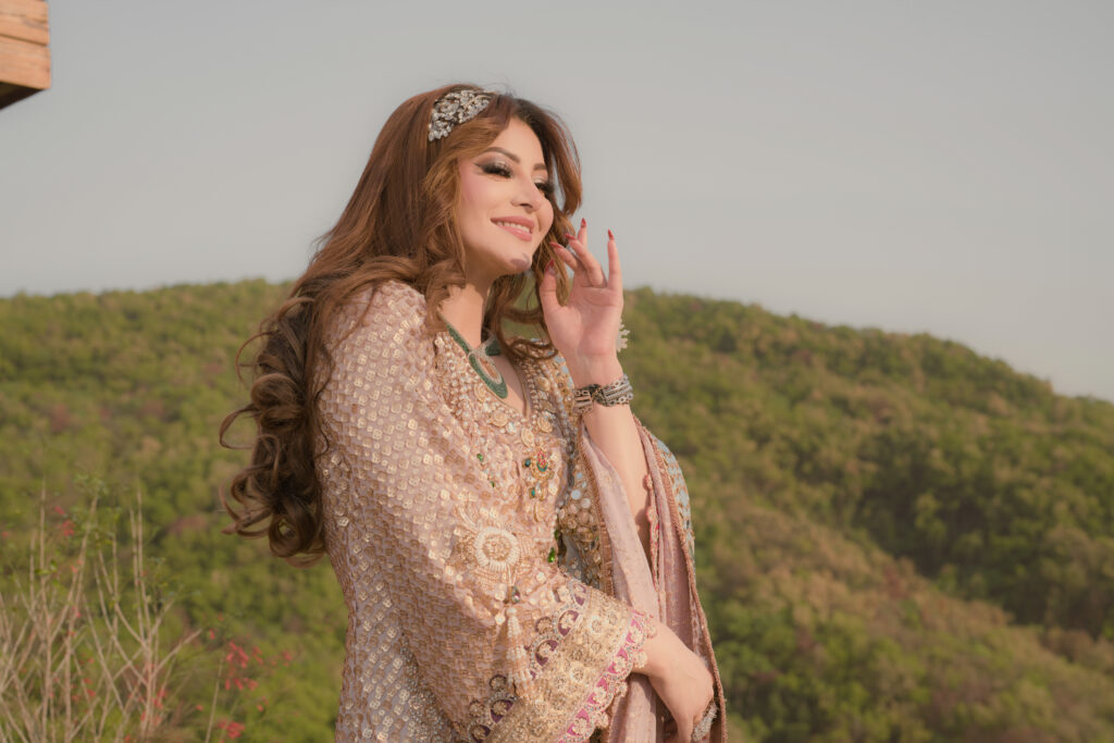 Urvashi Rautela hilltop portrait Hyatt Regency Mussoorie Bollywood photographer