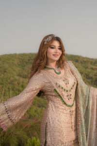 Urvashi Rautela celebrity portrait session Mussoorie luxury hotel outdoor shoot