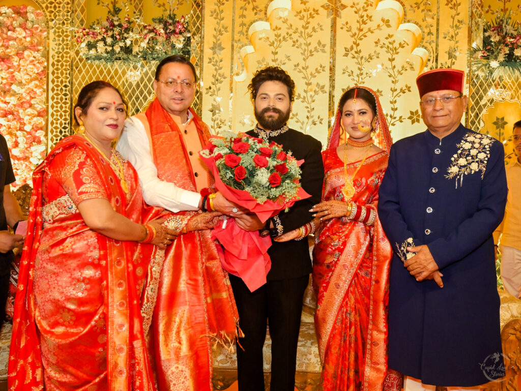 celebrity photoshoot at Hyatt Regency Dehradun heritage staircase - luxury wedding photographer